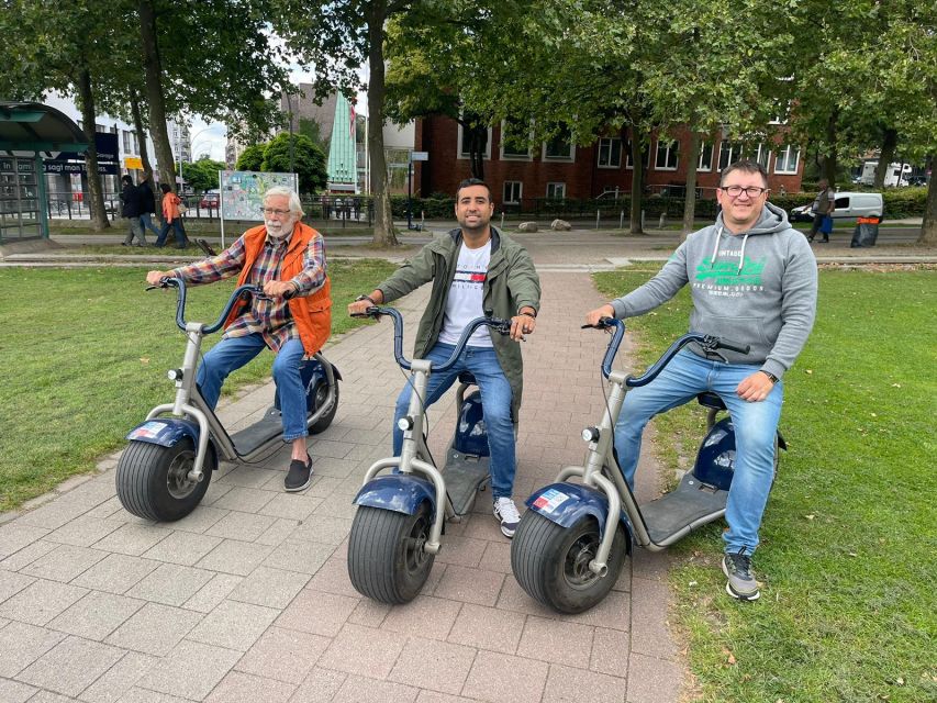 2 Hours Hamburg E-scooter Tour - Weather, gear, and riding comfort: what to plan for