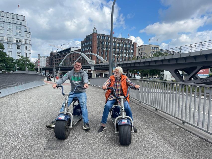 3 Hours Hamburg E-Scooter Tour - Marco Polo Tower, Elbphilharmonie, Sandtorhafen, and Magalan Terrassen