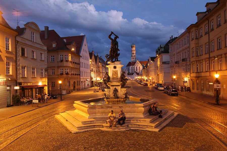 Augsburg: Illuminated Guided Evening Walking Tour - Augsburg’s Three Fountains: Small Stops With Big Wow Factor