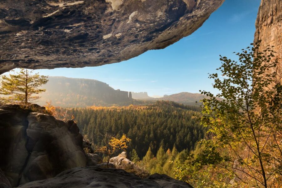 Bad Schandau: Scavenger Hunt through Saxon Switzerland - Optional Route Choice: Felsentor Kuhstall