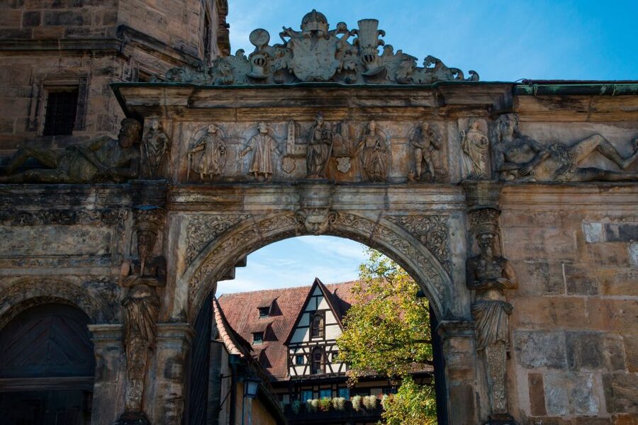 Bamberg: Guided Walking Tour - The New Residenz and the baroque side of Bamberg
