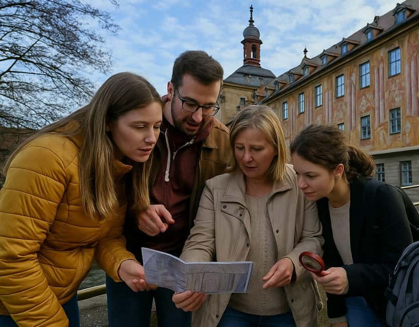 Bamberg: Outdoor escape game with puzzle backpack - Who should book this Bamberg puzzle backpack escape game
