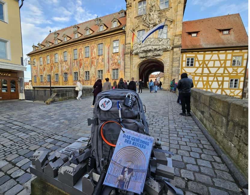 Bamberg: Outdoor escape game with puzzle backpack - The 3 hour format: 13 puzzles, 6 locks, and a real walking route
