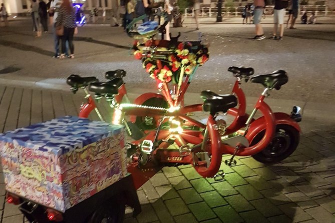 Beer Bike & Party Bike Highlights Berlin City Tour including pick-up - Topography of Terror: Nazi planning and a stop that hits hard