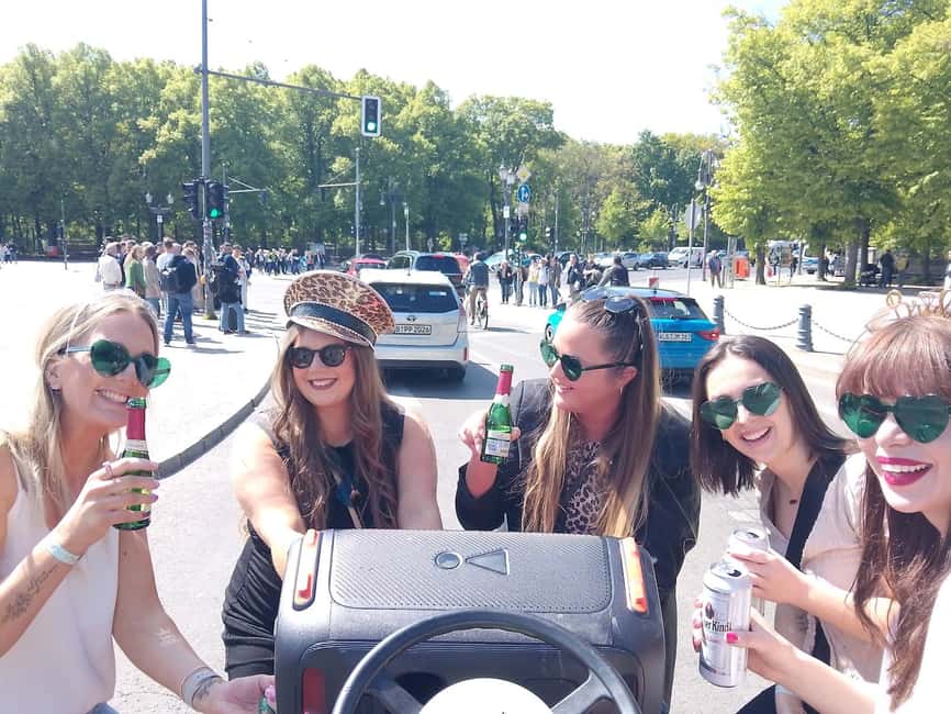 Beer Bike & Party Bike: Unforgettable Berlin City Tour incl. pickup - The Street Art Option: Making Berlin Feel Like Art, Not Just Sights