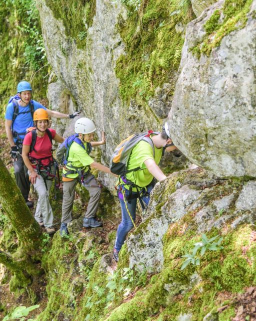 Berchtesgaden: Via Ferrata Beginner Tour of Schützensteig - Up the Schützensteig: Feeling the Rock and Handling the Stiff Bits