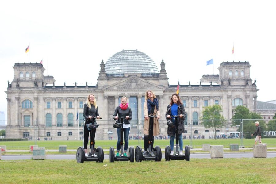 Berlin: 1-Hour Segway Tour - Brandenburg Gate, Reichstag, and the Chancellery, seeing power at street level speed