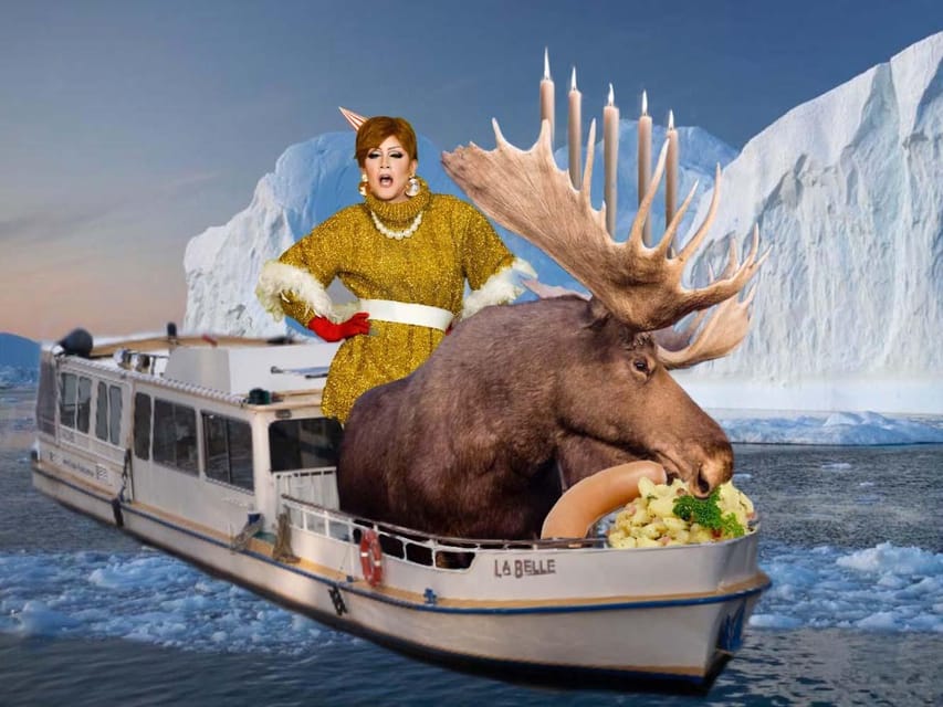 Berlin: Christmas cruise on the Spree with drag queen Audrey. - Why a drag-queen Christmas cruise feels so right on the Spree