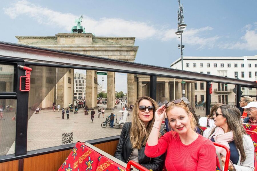 Berlin: City Sightseeing Hop-On Hop-Off Bus Tour - Trendy East Berlin and Wall Route: a shorter ride with stronger focus