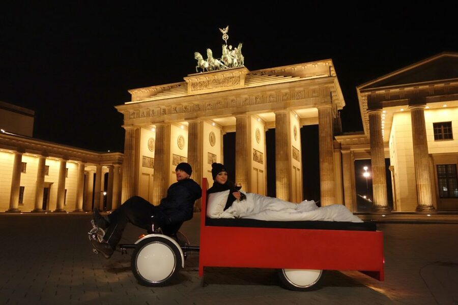 Berlin: City Sightseeing Tour in a Unique BedBike - Photos and Atmosphere: Berlin Dom and TV Tower Moments