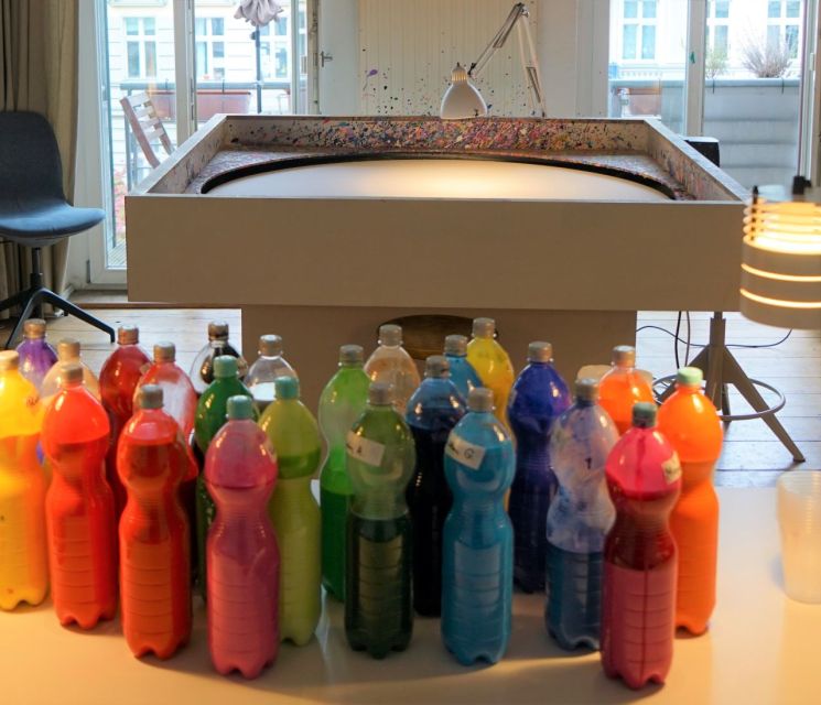 Berlin: Create Your Own Spin Painting at Jans Echternacht - What Your 1-Hour Session Actually Looks Like
