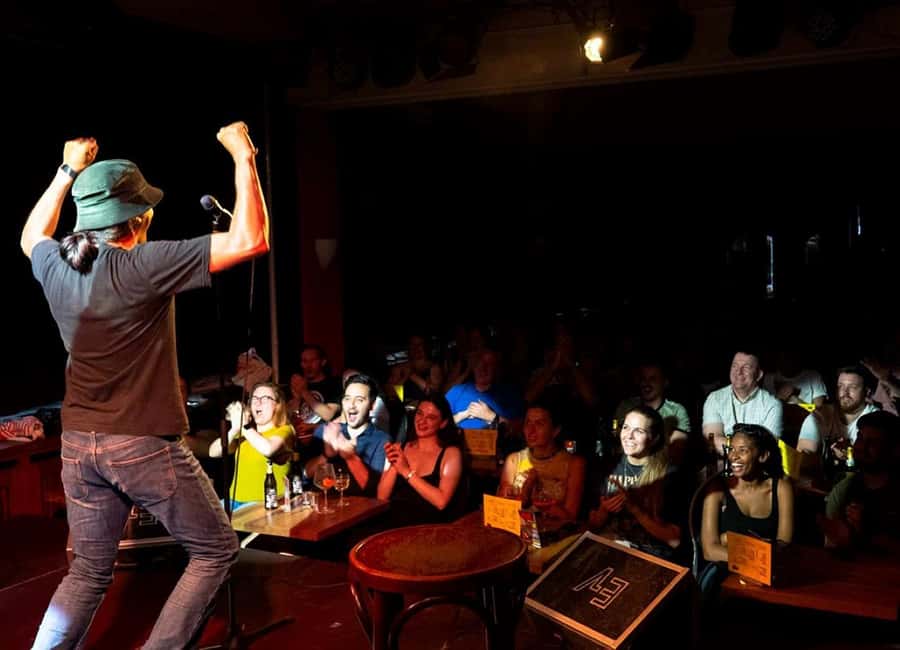 Berlin: English Stand-Up Comedy Show - Timing that actually matters: bar time, shots, and pizza at 20:30