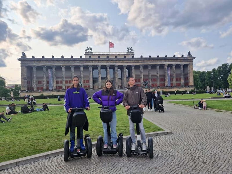 Berlin: guided Segway tour in the heart of the city - Finding the group near Axel Springer Verlag and the Jewish Museum