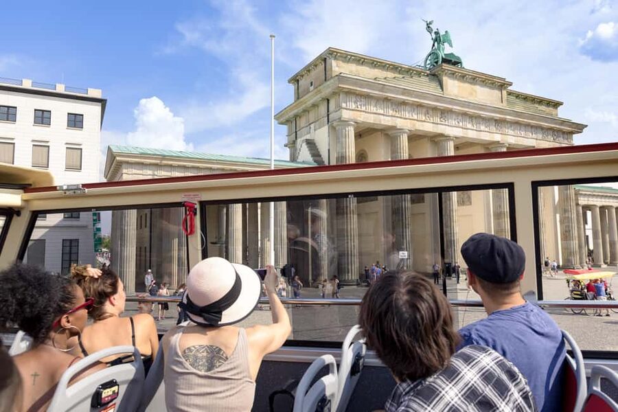Berlin: Hop-On Hop-Off Sightseeing Bus with Boat Options - Entering Berlin from the Top Deck: How the Hop-On Hop-Off Works