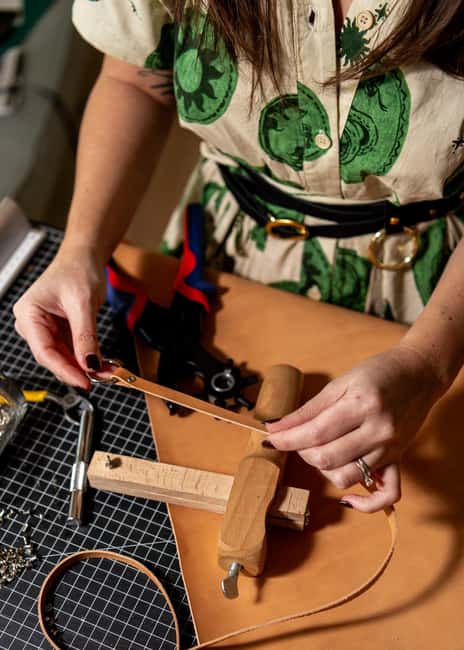 Berlin: Leather Craft Workshop with Local Designer - What You Learn Along the Way (Besides the Leather)