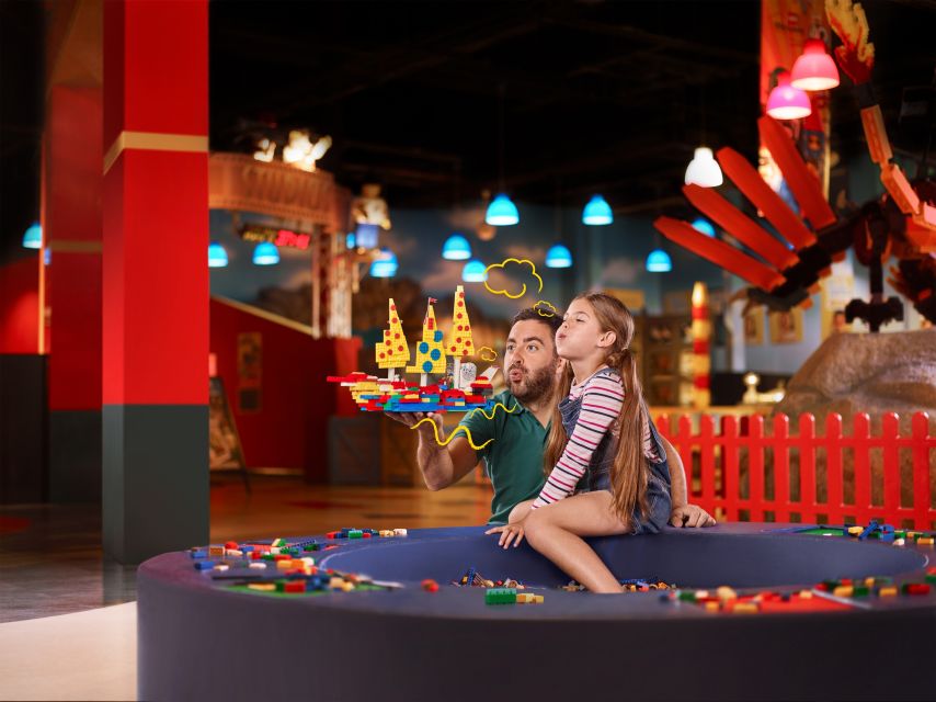 Berlin: Legoland Discovery Centre Entry Ticket - Booking and entry: timed tickets, LEO giraffe, and the adult rule