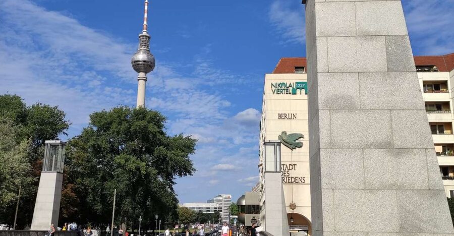Berlin: Museum Island Guided Walking Tour - Pergamon Museum from the outside, with stories that give the facade meaning