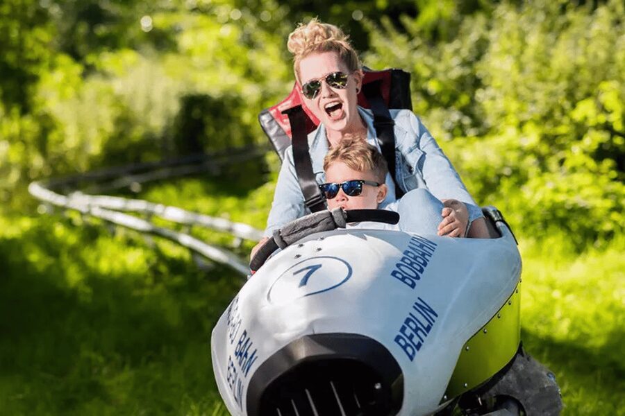 Berlin: Nature Bobsled Run Ticket - The Bottom Loop: Double Round and a 360° View