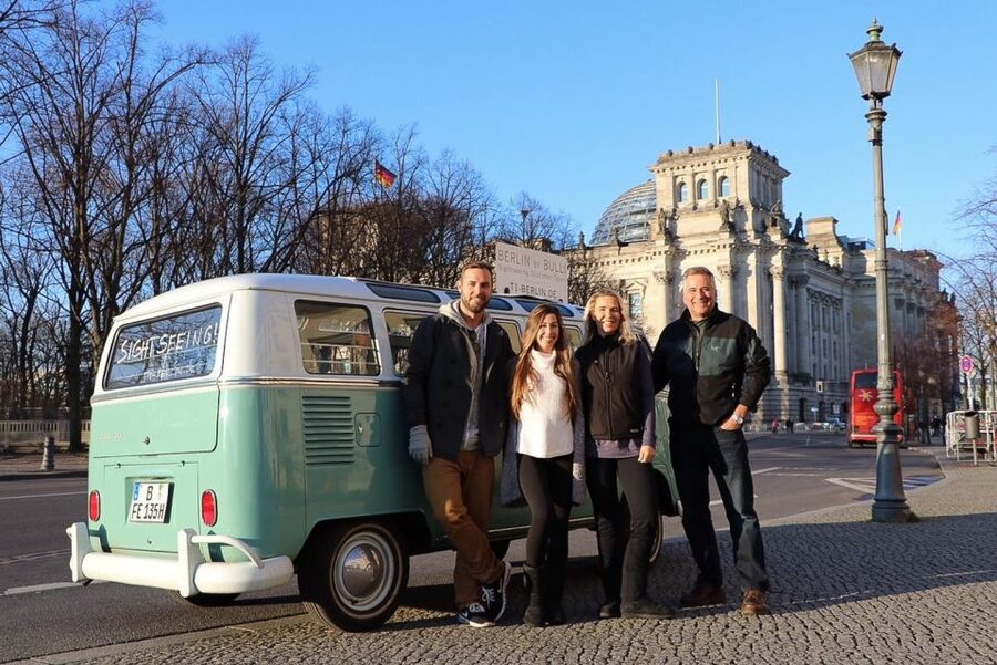 Berlin: Private Sightseeing Tour in Iconic Oldtimer VW Bus - What the guide experience feels like in the van