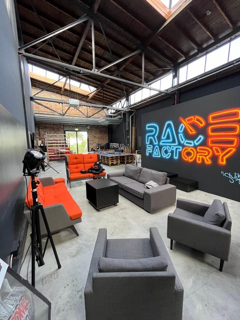 Berlin: Race Factory Full-Motion Racing Simulator Ride - Picking a Track and Car, and Why Difficulty Settings Matter
