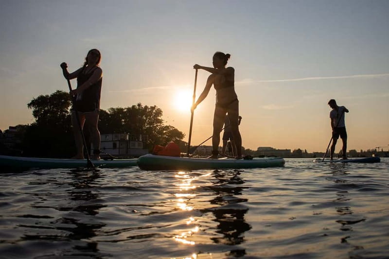 Berlin: SUP Sunset Tour to the Molecule Man - SUP Sunset Tour to the Molecule Man: what the experience really feels like
