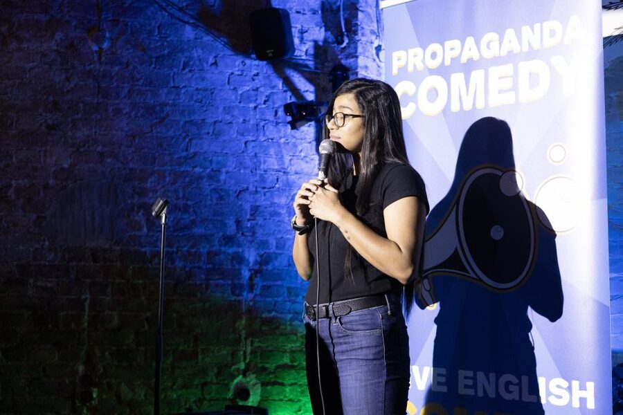 Berlin: The Dark Humor Comedy Show in English Entry Ticket - Your 2-Hour Night: Free Shot, Host Welcome, Then the Sets