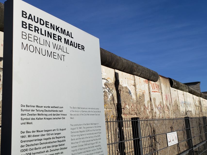 Berlin: The Wall and Cold War - a Private Walking Tour - Key highlights worth your time