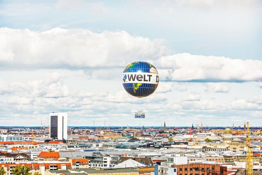 Berlin: Ticket for World Balloon with Perfect View - What you can see from the gondola, and how to recognize it