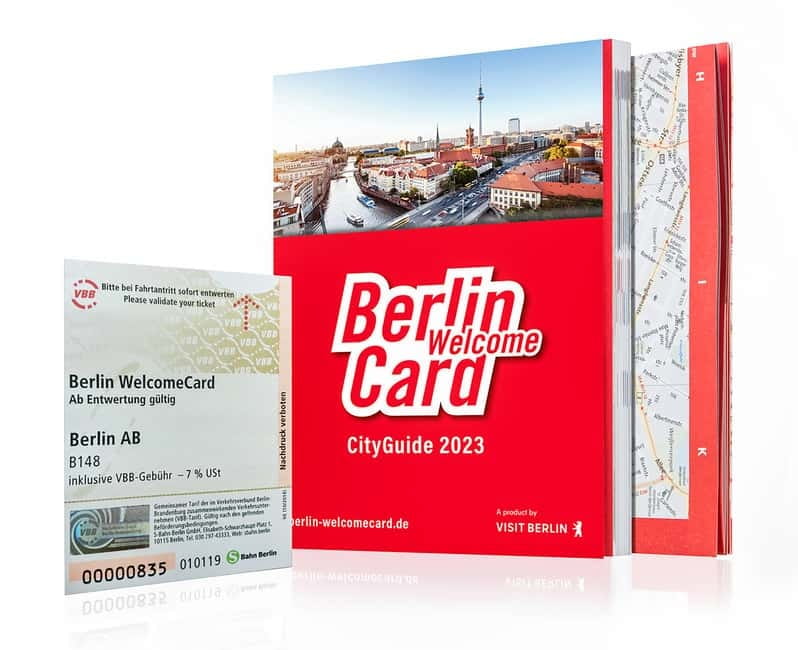 Berlin WelcomeCard: Discounts & Transport Berlin Zones (AB) - Discounts up to 50%: where the WelcomeCard can pay off