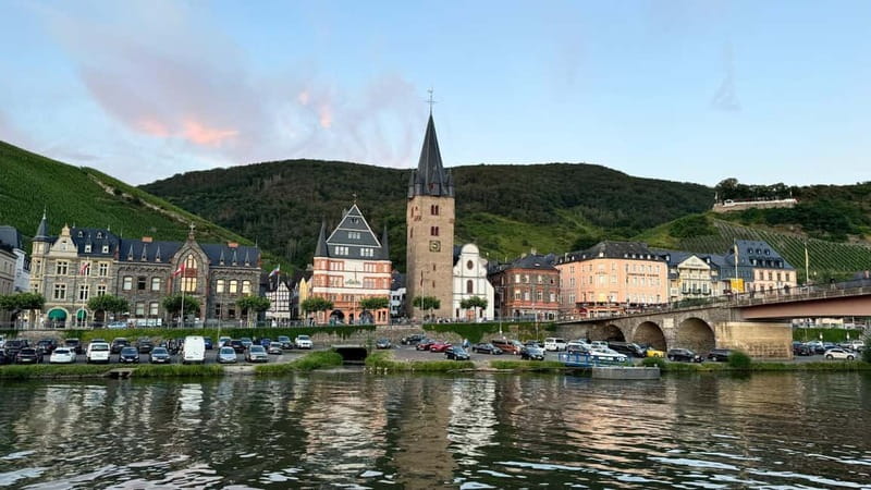 Bernkastel: 1-hour panoramic boat tour Lieser, Mülheim and back - 1-hour route from Bernkastel to Lieser and Mülheim