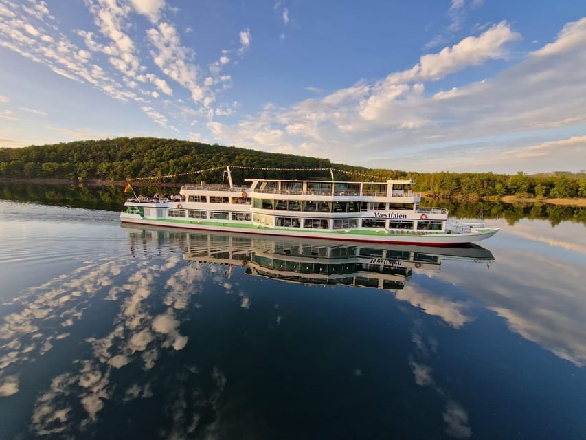 Biggesee: Boat Tour with All-inclusive cake buffet - The sweet buffet setup that actually works on a 3-hour ride