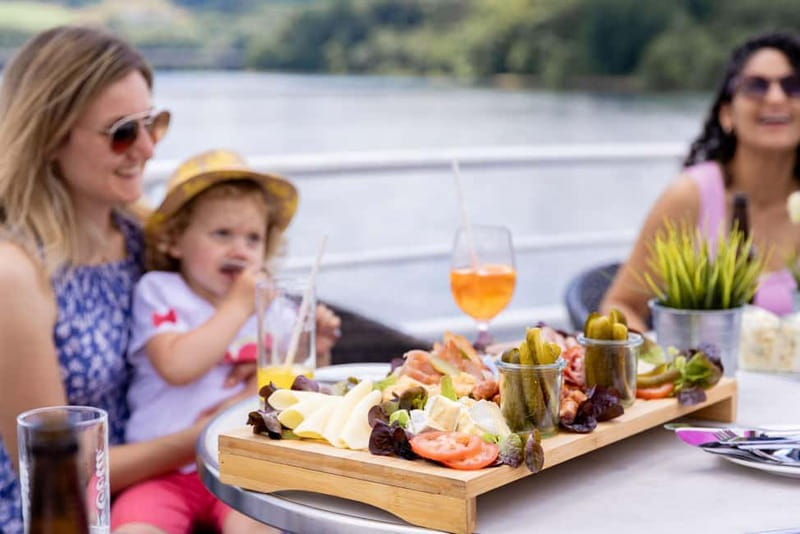 Biggesee: boat tour with hearty snack buffet - Getting on board at Talbrücke Sondern, then out onto the lake