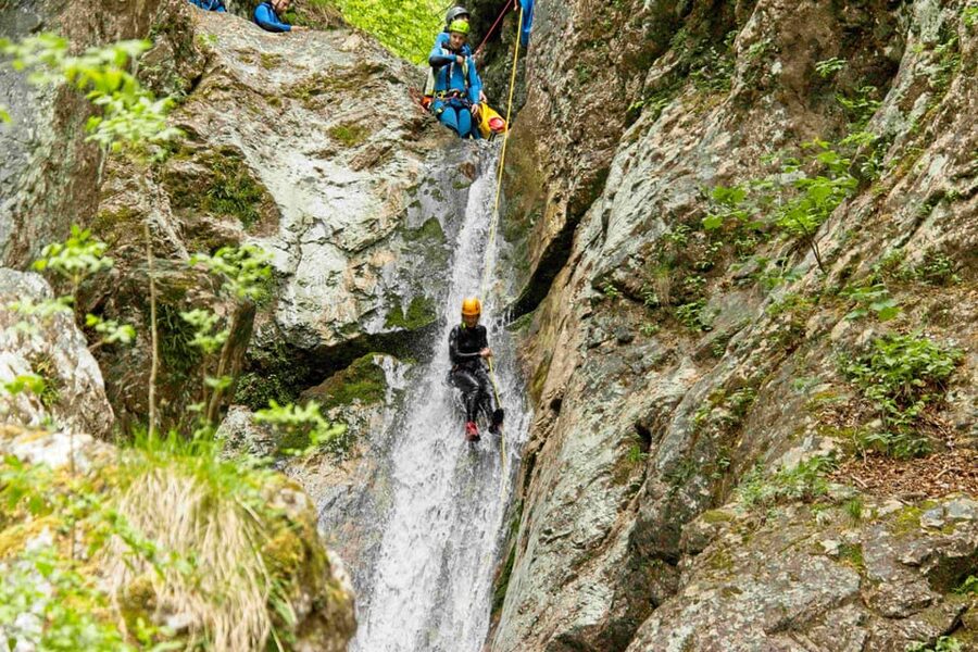 Canyoning Beginner close to Munich - Tyrol canyoning near Munich: what 1.3 km of gorge really feels like