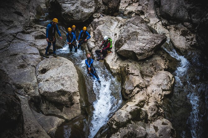 Canyoning Starzlachklamm - Level 2 tour in the Allgäu - The canyon action plan: how the descent usually feels