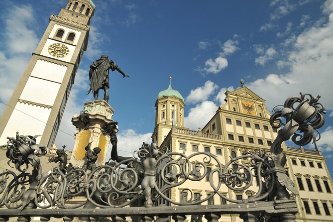 Classic city tour in the World Heritage City of Augsburg - Stop 2: Augustusbrunnen on Rathausplatz
