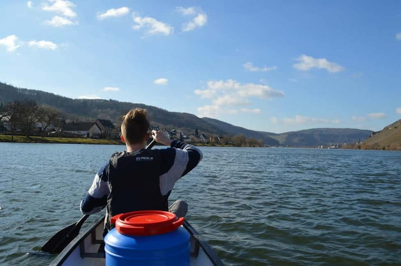 Cochem, Mosel: Mit dem Kanu zum Winzer - On the water: your first minutes in the canoe matter