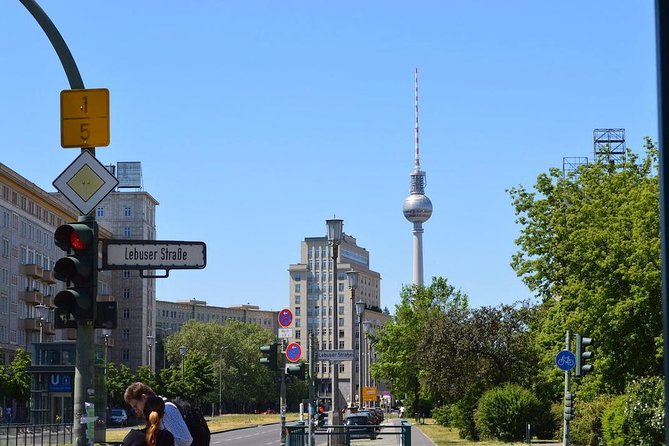 Cold War, Berlin Wall, Spies and the East Side Gallery - Karl-Marx-Allee, socialism by design and propaganda you can measure