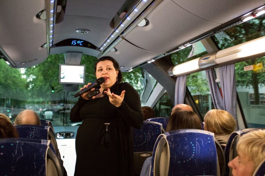 Cologne: 1.5-Hour Comedy Bus Tour - The 90 minutes of sightseeing you actually feel