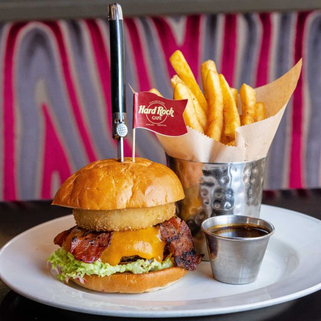 Cologne: Hard Rock Cafe with Set Menu for Lunch or Dinner - How the set menus work (Acoustic 2-course vs Electric 3-course)