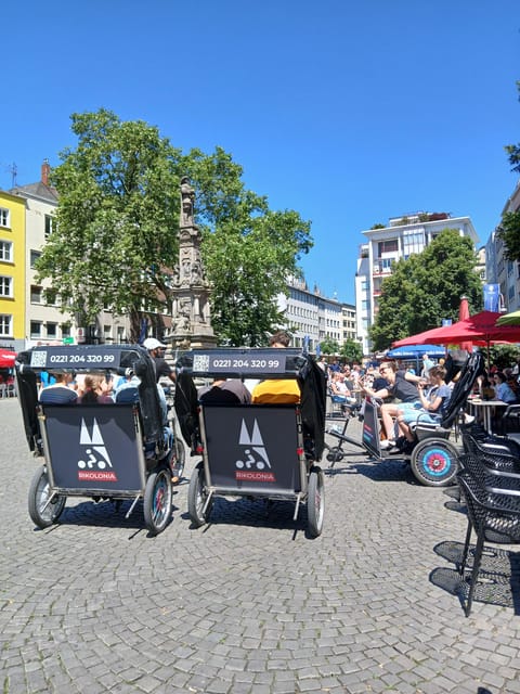 Cologne: Rickshaw Sightseeing Tour - How the timing usually feels in real life
