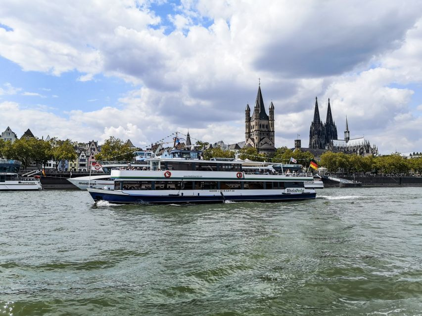 Cologne: Top Sights Rhine River Cruise - Skyline Tour - Rheinauhafen’s Crane Houses, Cologne’s Industrial-Smart Side