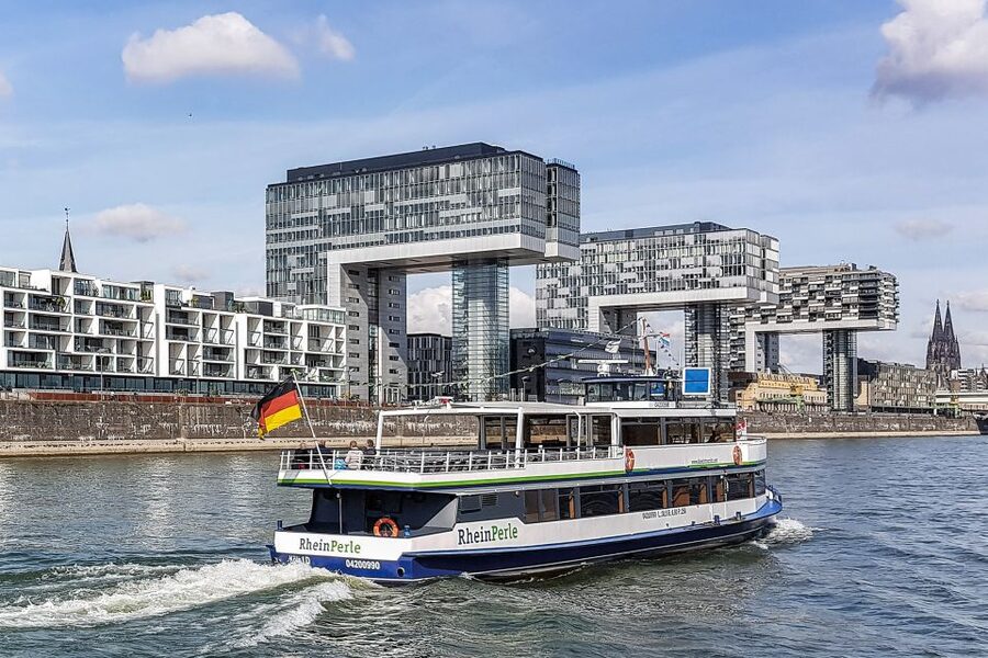 Cologne: Top Sights Rhine River Cruise - Skyline Tour - Under 5 Bridges and Down toward Rodenkirchen