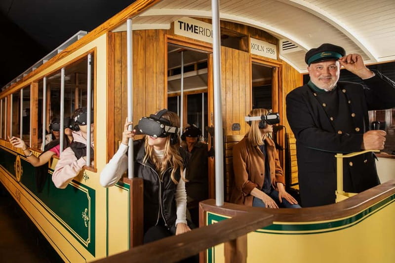 Cologne: Virtual Reality Time Travel Experience Ticket - Live Guidance in German and English, and What That Means for You