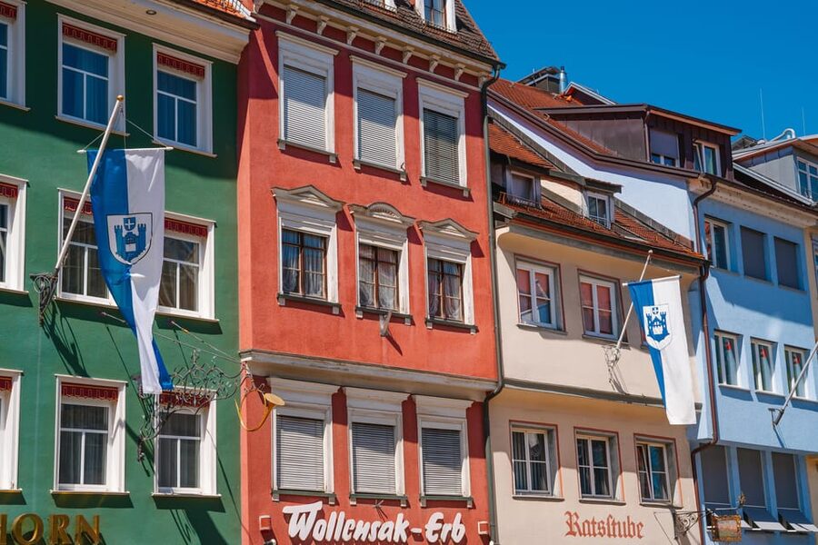 Der Klassiker RAVENSBURGER STADTGESCHICHTE - Evangelical City Church and the upper-town shift