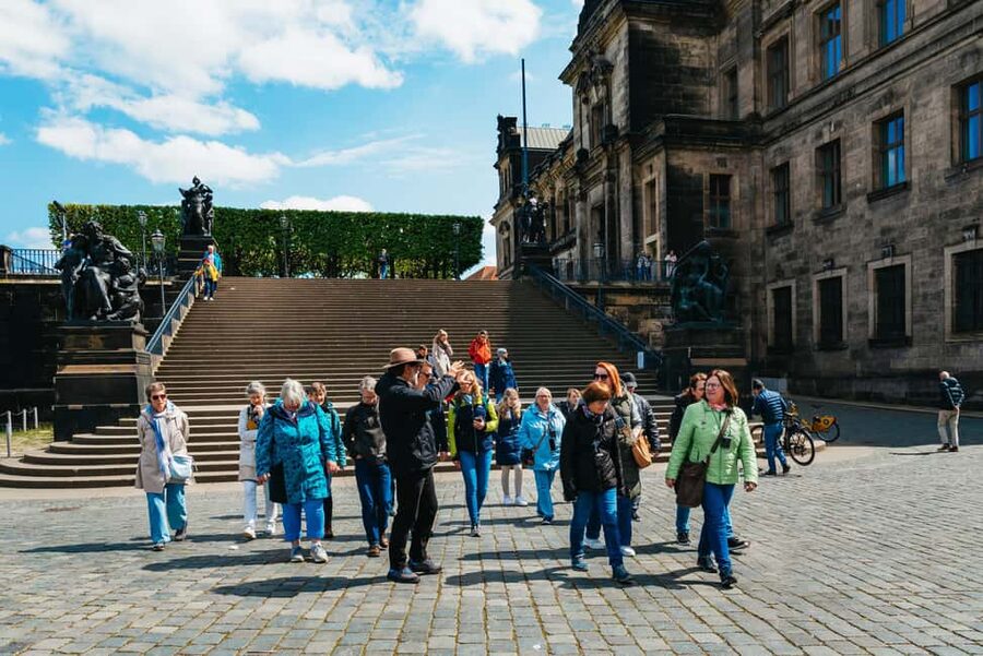 Dresden: Guided City Walk - Semperoper: Baroque Grandeur With Real-World Purpose