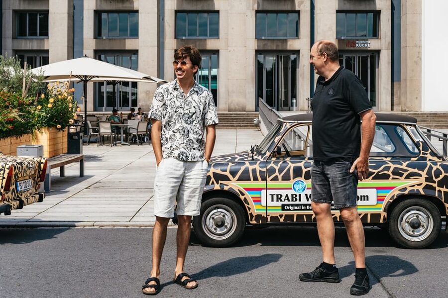 Dresden: Guided Sightseeing Tour in Classic Trabi Car - Frauenkirche, Zwinger, Semperoper, Yenidze: Seeing Big Names From a New Angle