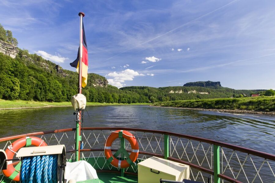 Dresden: Königstein Fortress Paddle Steamer Cruise - Königstein Fortress: a 700-year stronghold with real presence