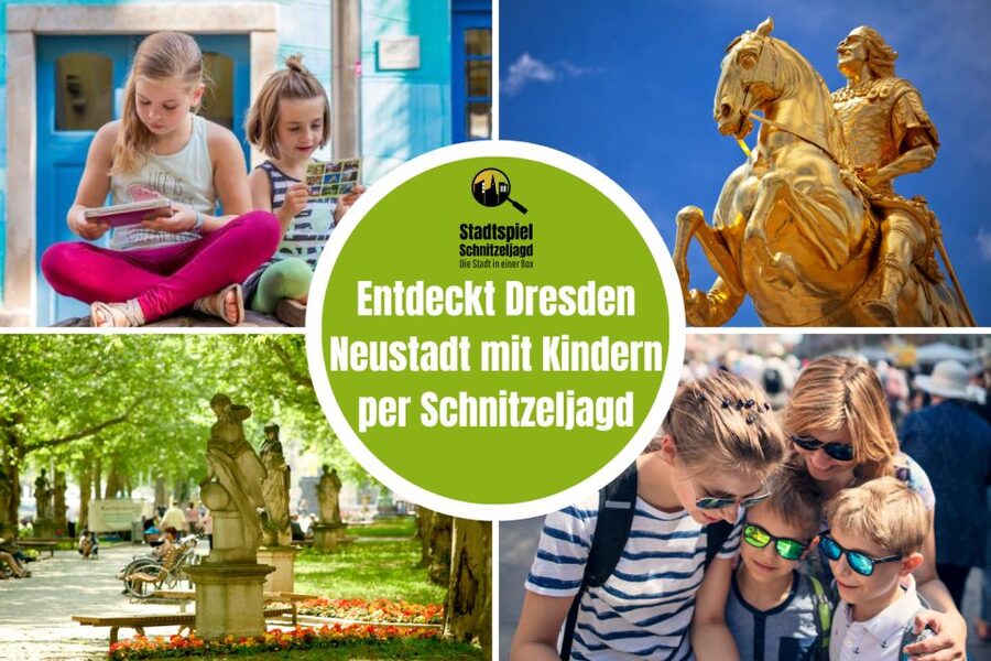 Dresden Neustadt: Scavenger Hunt for Children - The envelope system: why this format works with kids
