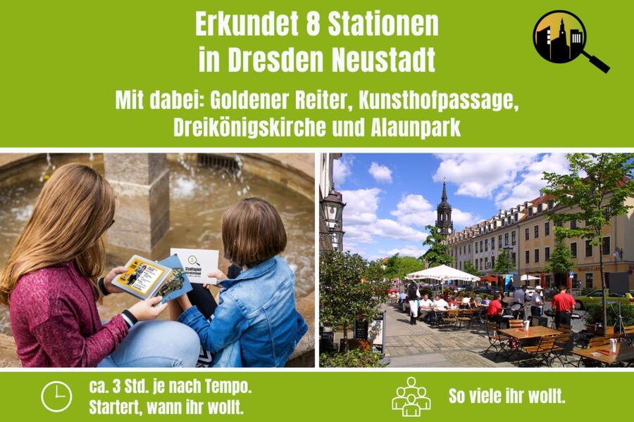 Dresden Neustadt: Scavenger Hunt for Children - Finding your breaks: cafés, playgrounds, and staying comfy