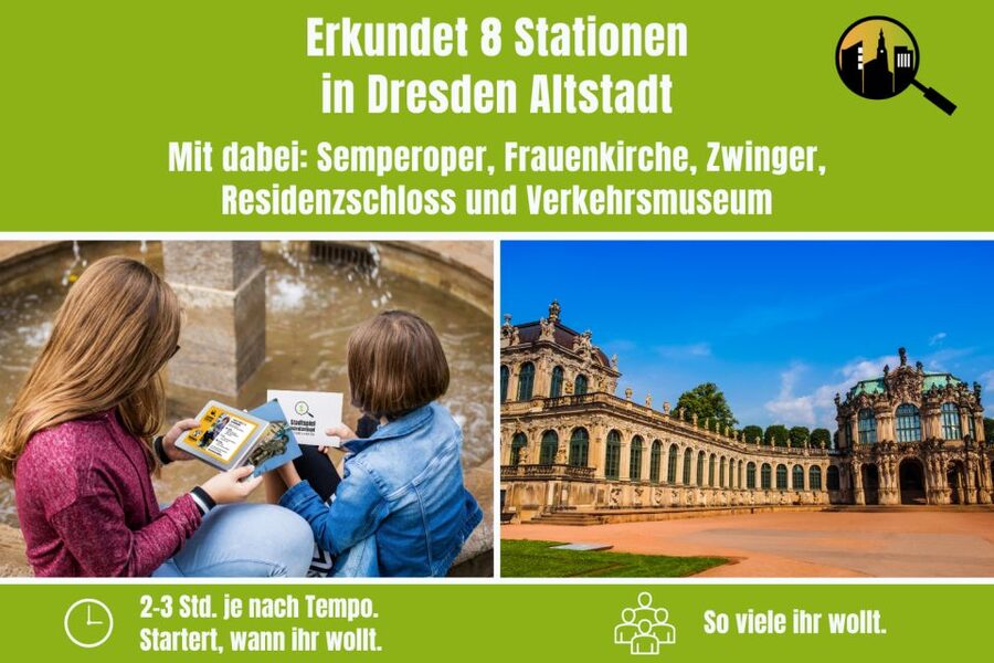 Dresden: Old Town Scavenger Hunt for Children - Getting the game box: mail it, pick it up, then go at your pace